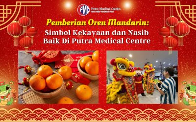 Pemberian Oren Mandarin: Simbol Kekayaan dan Nasib Baik di Putra Medical Centre