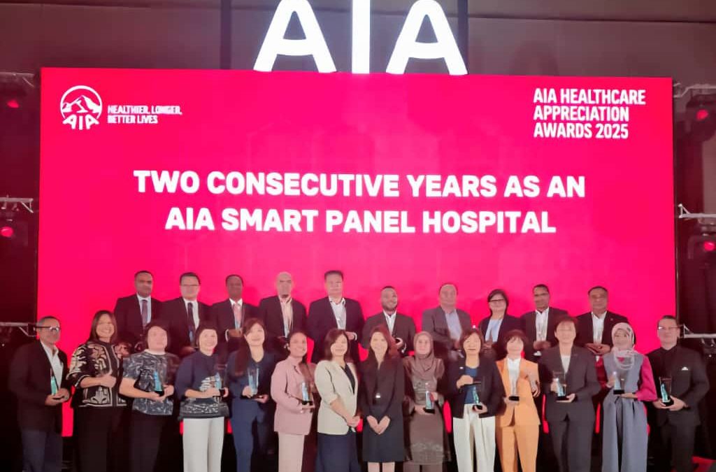 亚罗士打 PMC 在 AIA 医疗保健大奖上延续卓越传承