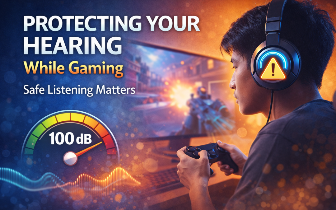 游戏时保护听力：安全聆听至关重要