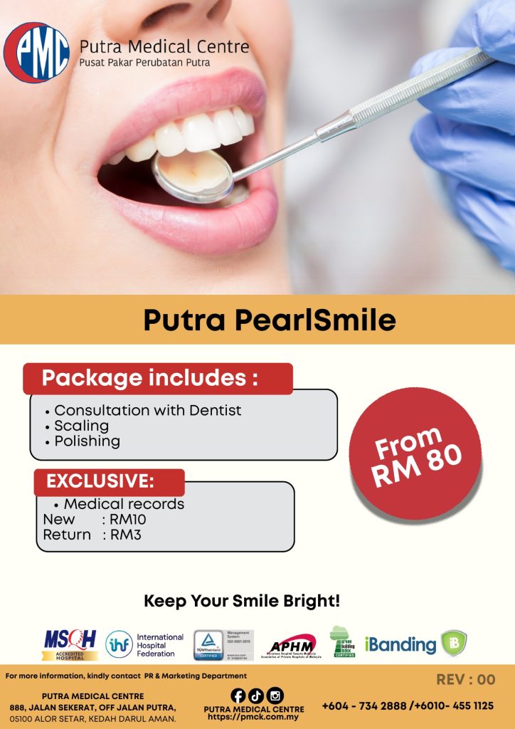 Putra PearlSmile package poster