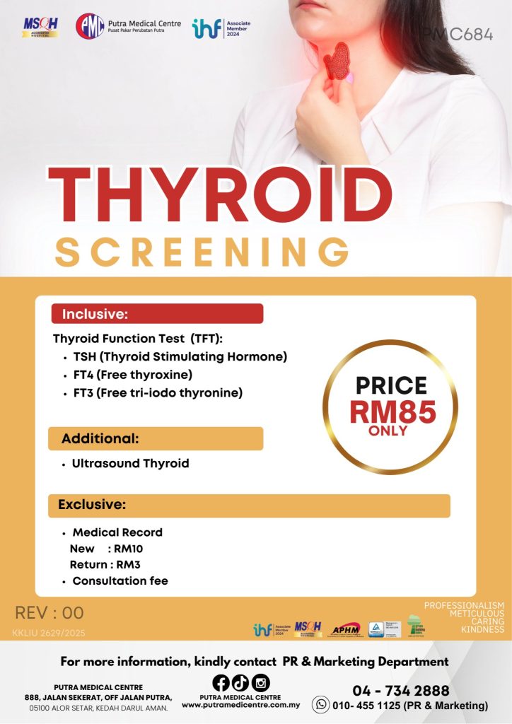 Thyroid Screening package poster