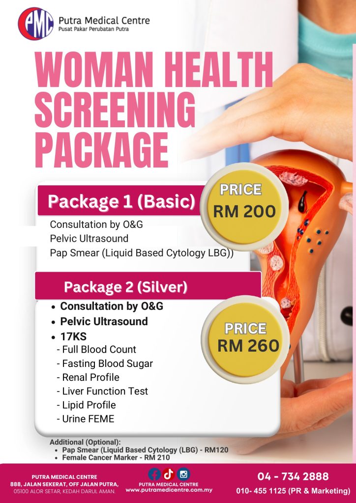 Woman Health Screening Package package poster